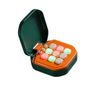 MZRAN Jeu de voyage intelligent à LED avec défis réglables pour activités familiales et scolaires