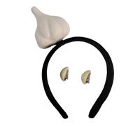 MZRAN Jolis bandeaux de dessin animé à motif créatif, doux et confortable, accessoires de coiffure polyvalents