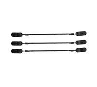 MZRAN Lanière rétractable pour chapeau d'extérieur - Installation rapide - Mécanisme à ressort - Systèmes de rétention du capuchon - Convient pour la randonnée, le camping - Coupe-vent - Clip de