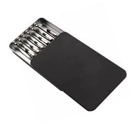 MZRAN Lot de 12 pinces flexibles avec embout en caoutchouc pour une utilisation sans rayures sur les circuits imprimés fragiles et les bijoux