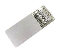 MZRAN Lot de 12 pinces flexibles avec embout en caoutchouc pour une utilisation sans rayures sur les circuits imprimés fragiles et les bijoux