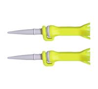 MZRAN Lot de 2 tees de golf à 4 dents faciles à transporter - Support de balle de golf flexible