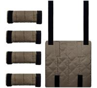 MZRAN Lot de 4 tapis d'échelle de lit superposé, couverture, marchepied, échelles, greniers, échelles, rembourrage, cadeau