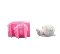 MZRAN Moules en silicone en forme de crâne et escargot pour décoration d'intérieur, loisirs créatifs, moules en résine époxy, moules en silicone sur le thème d'Halloween