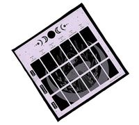 MZRAN Nappe de tarots - Carte de lecture - Astrologie - Divinations - Tapisserie murale - Décoration murale - Cartes de tarots - Nappe spirituelle