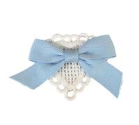 MZRAN Petite épingle à cheveux en forme de nœud et de cœur pour enfant, fille, été, printemps, camping, photographie, barrettes à cheveux, pince à cheveux en tissu