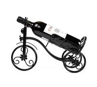 MZRAN Porte-bouteille de vin en fer forgé de forme vintage pour tricycle
