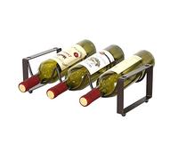 MZRAN Porte-bouteilles élégant sur pied pour vin de raisin, facile à utiliser pour champagne et vins rouges