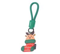 MZRAN Porte-clés de Noël pour femme, sac à main, sac à dos, pendentif de voiture, porte-clés esthétique, accessoires de sac à main, élan.