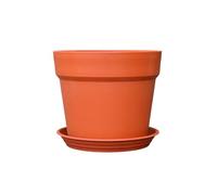 MZRAN Pot de fleurs décoratif incassable avec drainage scientifique pour intérieur ou extérieur pour fleurs, petites verdures, pots de jardin décoratifs