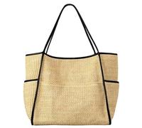 MZRAN Sac à bandoulière léger et pratique avec intérieur spacieux pour le shopping et les voyages, sac de plage de grande capacité