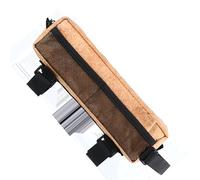 MZRAN Sac de cadre de vélo réfléchissant à haute visibilité pour cadre de vélo, accessoires de vélo, banlieusards, organiseurs de tube supérieur de vélo