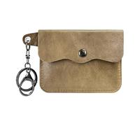 MZRAN Sacs pour femme multifonction pour clés et cartes - Portefeuille compact en cuir synthétique pour cartes clés - Convient pour divers, kaki