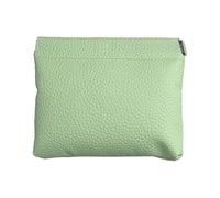 MZRAN Sacs pour femme, porte-monnaie en cuir synthétique, fermeture à ressort en métal pour un accès facile, porte-monnaie, porte-cartes, portefeuille compact, Vert