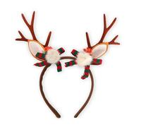 MZRAN Serre-tête avec oreilles de Noël pour enfants, adolescents, adultes, déguisements, Halloween, bandeaux de Noël