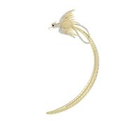 MZRAN Stage Performance Épingle à cheveux en alliage Phoenixes Chignon traditionnel chinois pour photographie d'événements et culturels