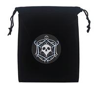 MZRAN Tarot Divination Velvet Cards Pad Pendule Table Cloth Board Game Jewelry Storage Tarots Flanelle Bag Card Sleeves Tarot Storage Bag Tarot Storage Bag Drawstring Bags Velvet Flanelle Pouch With