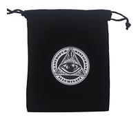 MZRAN Tarot Divination Velvet Cards Pad Pendule Table Cloth Board Game Jewelry Storage Tarots Flanelle Bag Card Sleeves Tarot Storage Bag Tarot Storage Bag Drawstring Bags Velvet Flanelle Pouch With