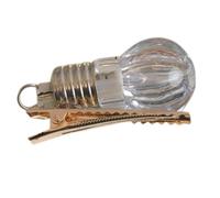 MZRAN Y2K Pince à cheveux lumineuse avec ampoule LED pour cheveux