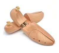 MZSKLW 1 Paire Unisexe Chaussure civière Chaussures Arbre Shaper Support réglable en Bois Pompes Bottes extenseur Arbres Taille S/M/L for Femmes Homme(43-44)