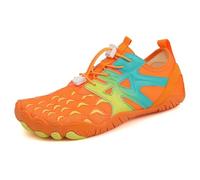 MZSKLW Chaussures aquatiques à séchage rapide à cinq doigts pour l'extérieur, la natation, pieds nus (orange, 38)