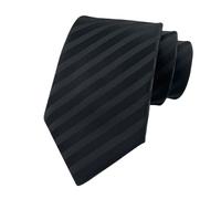 MZSKLW Cravate Noire Cravate for homme noire, 31 couleurs, 8 cm, rayures, motifs floraux et à carreaux, unie, idéale for les affaires, mariages fêtes(Color-12)