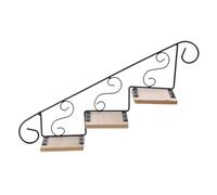 MZSKLW Étagère Murale Plante Support à Fleurs Mural | Magasin de pots suspendus simples en forme d'escalier(Color 1)