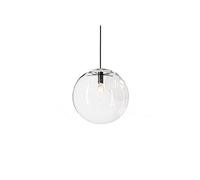 MZStech Billes en Verre Luminaire Suspension Boule verre Lustre Pendentif Lampe