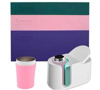 MZSX 3pcs Enveloppe pour gobelets à sublimation, trois épaisseurs, compatible avec la machine à sublimation à haute température, enveloppe pour gobelets à sublimation pour Cricut Mug Press