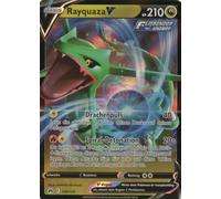MZTCG Rayquaza V CRZ 100 - Zenit Les Rois - Carte à collectionner - Allemand - Holographique - Avec protection d'expédition MZTCG