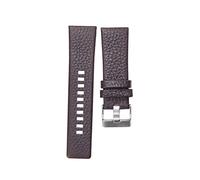 MZTZHVNVGK Bracelet De Montre En Cuir Texture Litchi 20 22 24 26 27 28 30 32mm Compatible Avec Diesel Modèles DZ7313 DZ7322 DZ7257