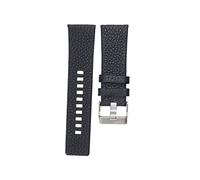 MZTZHVNVGK Bracelet De Montre En Cuir Texture Litchi 20 22 24 26 27 28 30 32mm Compatible Avec Diesel Modèles DZ7313 DZ7322 DZ7257