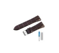 MZTZHVNVGK Bracelet en cuir 22mm, bracelet de remplacement pour modèles W0040G3, W0040G5, W0247G3, compatible avec Guess(Coffee-ST-K1)