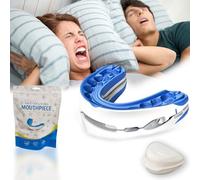 mzvoo Airflow Anti Ronflement,Embout Anti-Ronflement, Bouchon Anti-Ronflement pour Arrêter Le Ronflement,Orthese Anti Ronflement Efficace,Anti Snoring Mouth Guard Device