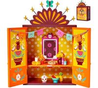 mzvoo Day of The Dead Ofrenda Wooden Box Set,Wooden Day Of The Dead Box, Wooden Multicolor Day Of The Dead Box, Altar Ofrenda Supplies, Celebrating Day of The Dead,Halloween Wooden Box Set Decor
