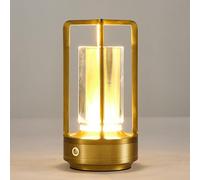 mzvoo Klarako Crystal Lantern,Crystal Lamp,Decoration Atmosphere Night Light, 3 Colors Rechargeable Cordless Led Lights for Crystal Lantern Lamp,Restaurant/Bedroom/Bar/Cafe/Camping Lights
