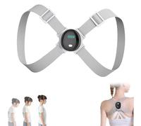 mzvoo Ultrasonic Lymphatic Soothing Neck Instrument, Masseur Lymphatique Cervical,Correcteur De Posture pour Adultes Et Enfants, Empêcher Le Dos À Bosse, Soulager Les Maux De Dos