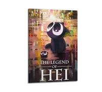 MZXRYBFY Poster décoratif sur toile The Legend of Hei - Impression d'art moderne pour chambre à coucher - 40 x 60 cm