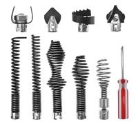 MZY LLC Lot de 10 accessoires pour perceuse de vidange Ridgid K-400, C-4, C-6, C-7, C-8, C-9