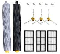 MZY LLC Lot de 13 pièces de rechange pour aspirateur iRobot Roomba série 800 900 805 860 870 871 880 890 960 980 985 avec 1 extracteur de débris, 3 filtres, 3 brosses latérales et vis