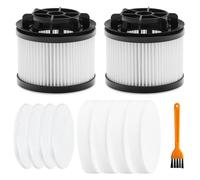 MZY LLC LVAC-200 Filtres de rechange pour aspirateur sans fil LEVOIT LSV-V201-WUS, lot de 2 filtres post-moteur et 4 filtres pré-moteur, filtre LVAC-200 lavable