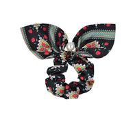 MZYFDC Bandes de cheveux élastiques à nœud papillon for femmes et filles, chouchous couleur unie, attaches for, support queue cheval, accessoire for Pour Dormir, Plage, Usage Quotidien(Color-23)