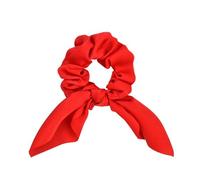 MZYFDC Bandes de cheveux élastiques à nœud papillon for femmes et filles, chouchous couleur unie, attaches for, support queue cheval, accessoire for Pour Dormir, Plage, Usage Quotidien(Color-12)