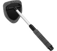 MZYFDC Brosse de Nettoyage vitres en Microfibre, Ensemble Pare-Brise Voiture avec Tampon, grattoir à poignée Extensible, éliminateur Brouillard pour Pare-Brise Et Essuie-Glace(Color 02)