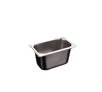 MZYFDC Casseroles carrées en acier inoxydable 304, 1/9, 1/6, 1/4, 1/3, for buffet, poêle gastronorme Pour Restaurant, Cuisine, CongéLateur(Style9)