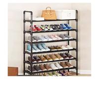 MZYFDC Étagère à Chaussures Simple, Meuble, Support d'appareils d'intérieur Quatre Niveaux, Rangement Multifonctionnel pour EntréE, Placard, Salle(6 Layers,1PC)