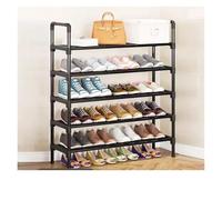 MZYFDC Étagère à Chaussures Simple, Meuble, Support d'appareils d'intérieur Quatre Niveaux, Rangement Multifonctionnel pour EntréE, Placard, Salle(5 Layers,1PC)