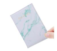 MZYFDC Étui for Passeport, Accessoires de Voyage, Protection d'identité, for Femmes et Hommes, Protection for Cartes bancaires, Portefeuille d'affaires(White Green)