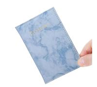MZYFDC Étui for Passeport, Accessoires de Voyage, Protection d'identité, for Femmes et Hommes, Protection for Cartes bancaires, Portefeuille d'affaires(Blue)