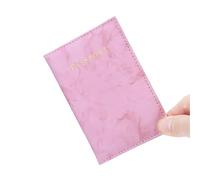MZYFDC Étui for Passeport, Accessoires de Voyage, Protection d'identité, for Femmes et Hommes, Protection for Cartes bancaires, Portefeuille d'affaires(Pink)